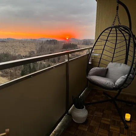 Apartament Wolfswarte, Panorama, Sauna, Schwimmbad