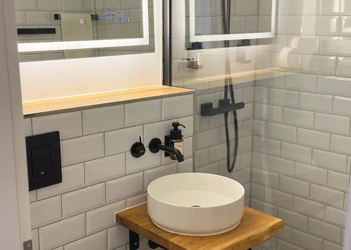 公寓 Wolfswarte, Panorama, Sauna, Schwimmbad