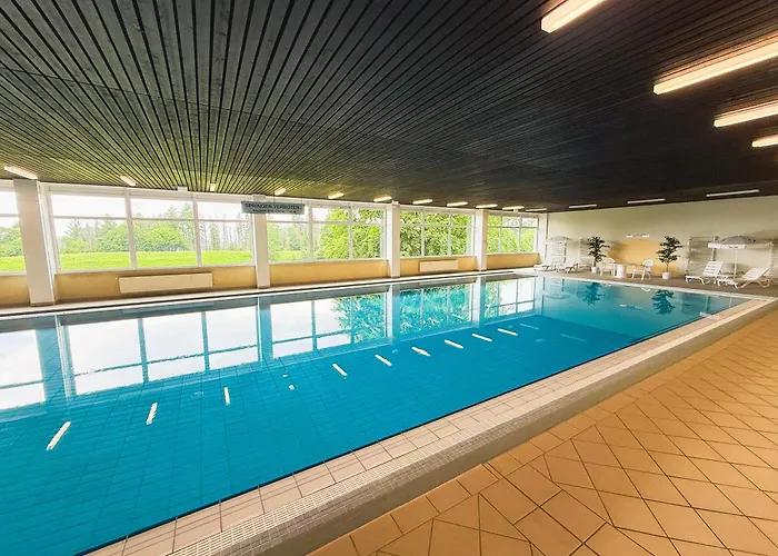 公寓 Wolfswarte, Panorama, Sauna, Schwimmbad *